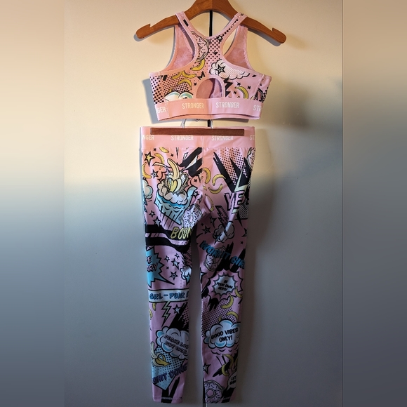 Stronger Punch Sports Bra and Matching Leggings - Picture 2 of 16
